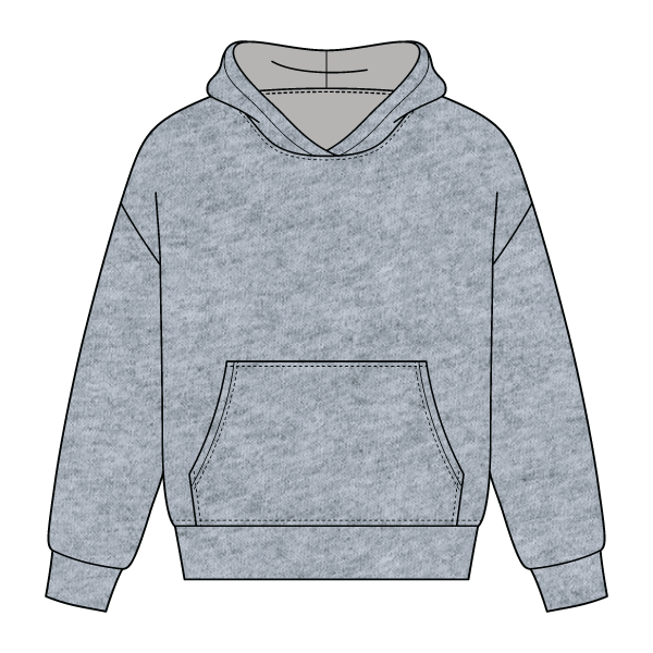 Women’s Heavyweight Fleece Boxy Hoodie