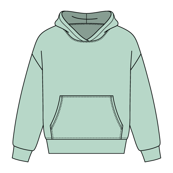 Women’s Heavyweight Fleece Boxy Hoodie
