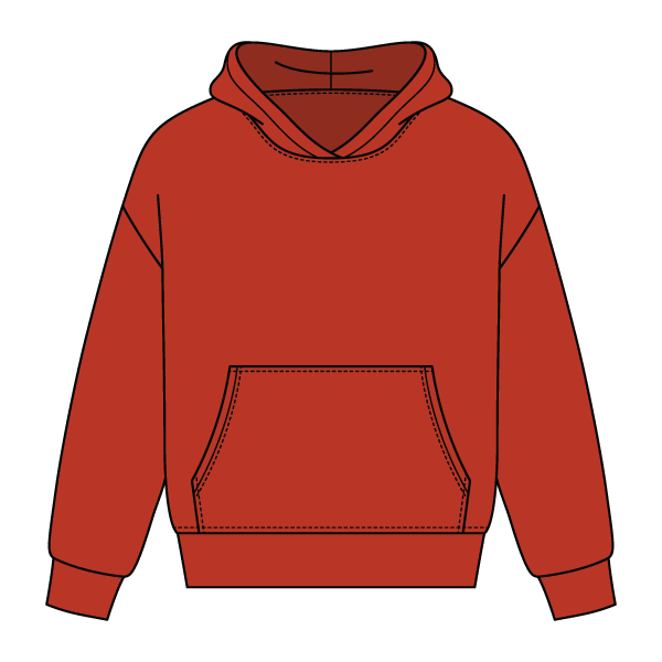 Women’s Heavyweight Fleece Boxy Hoodie