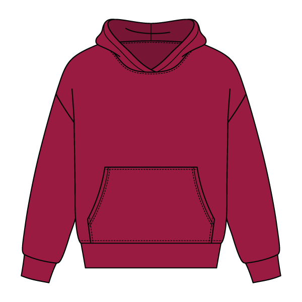 Women’s Heavyweight Fleece Boxy Hoodie