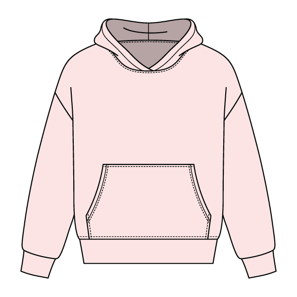 Women’s Heavyweight Fleece Boxy Hoodie