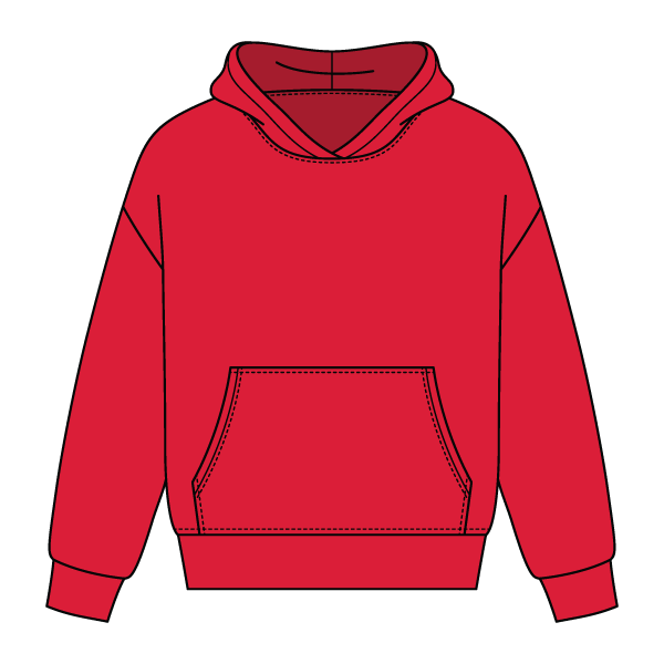 Women’s Heavyweight Fleece Boxy Hoodie