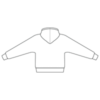 The Drop Cut Fleece Hooded Dolman Sweatshirt
