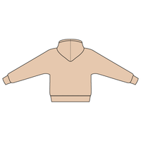 The Drop Cut Fleece Hooded Dolman Sweatshirt