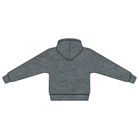The Drop Cut Fleece Hooded Dolman Sweatshirt
