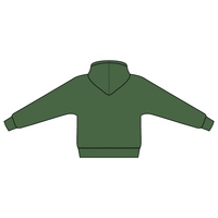 The Drop Cut Fleece Hooded Dolman Sweatshirt