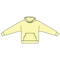 The Drop Cut Fleece Hooded Dolman Sweatshirt