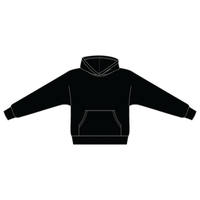 The Drop Cut Fleece Hooded Dolman Sweatshirt