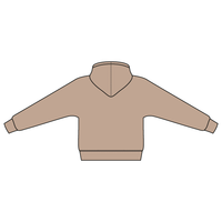 The Drop Cut Fleece Hooded Dolman Sweatshirt