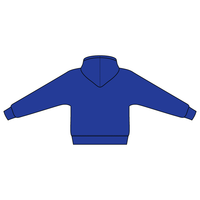 The Drop Cut Fleece Hooded Dolman Sweatshirt