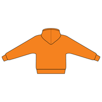 The Drop Cut Fleece Hooded Dolman Sweatshirt