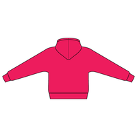 The Drop Cut Fleece Hooded Dolman Sweatshirt