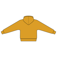The Drop Cut Fleece Hooded Dolman Sweatshirt