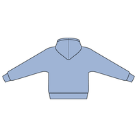 The Drop Cut Fleece Hooded Dolman Sweatshirt