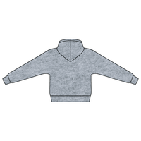 The Drop Cut Fleece Hooded Dolman Sweatshirt