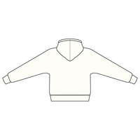 The Drop Cut Fleece Hooded Dolman Sweatshirt