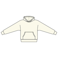 The Drop Cut Fleece Hooded Dolman Sweatshirt