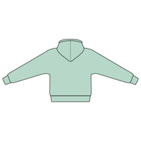 The Drop Cut Fleece Hooded Dolman Sweatshirt