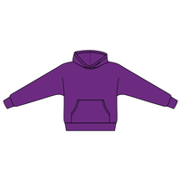 The Drop Cut Fleece Hooded Dolman Sweatshirt