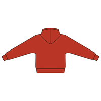 The Drop Cut Fleece Hooded Dolman Sweatshirt