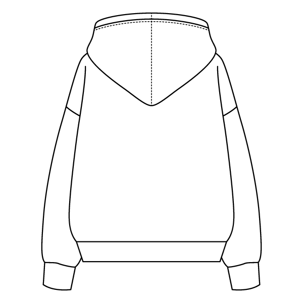 The Drop Cut Fleece Hooded Sweatshirt