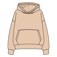 The Drop Cut Fleece Hooded Sweatshirt