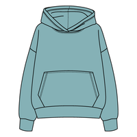 The Drop Cut Fleece Hooded Sweatshirt