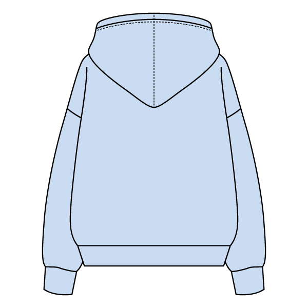 The Drop Cut Fleece Hooded Sweatshirt