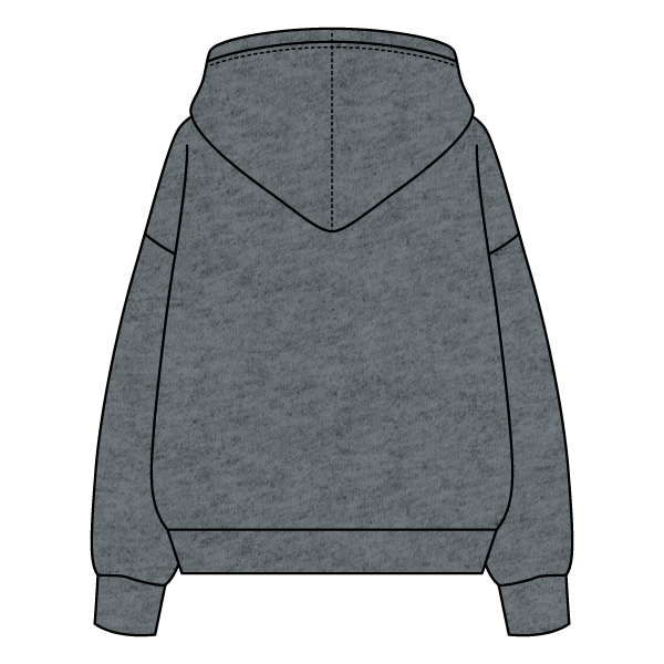 The Drop Cut Fleece Hooded Sweatshirt