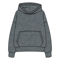 The Drop Cut Fleece Hooded Sweatshirt