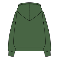 The Drop Cut Fleece Hooded Sweatshirt