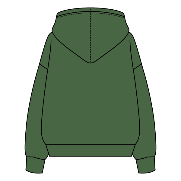 The Drop Cut Fleece Hooded Sweatshirt