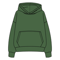 The Drop Cut Fleece Hooded Sweatshirt