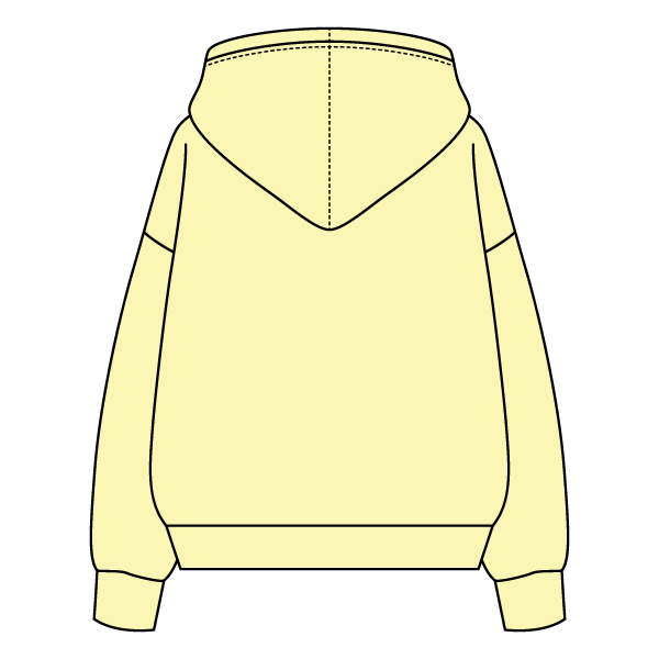 The Drop Cut Fleece Hooded Sweatshirt