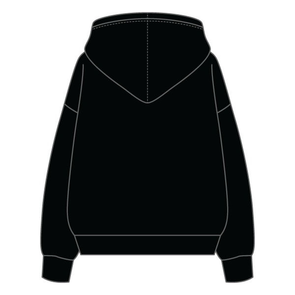 The Drop Cut Fleece Hooded Sweatshirt