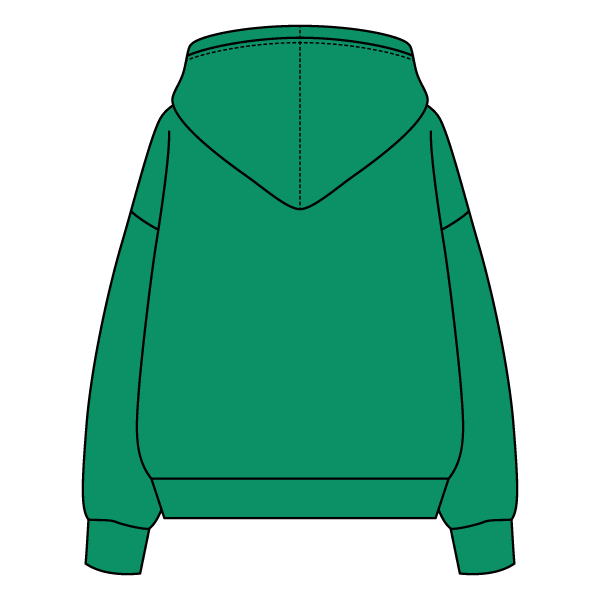 The Drop Cut Fleece Hooded Sweatshirt