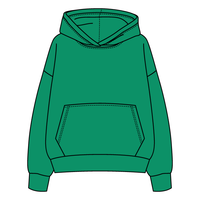 The Drop Cut Fleece Hooded Sweatshirt