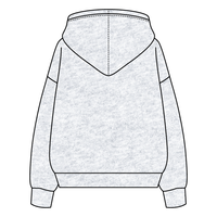 The Drop Cut Fleece Hooded Sweatshirt