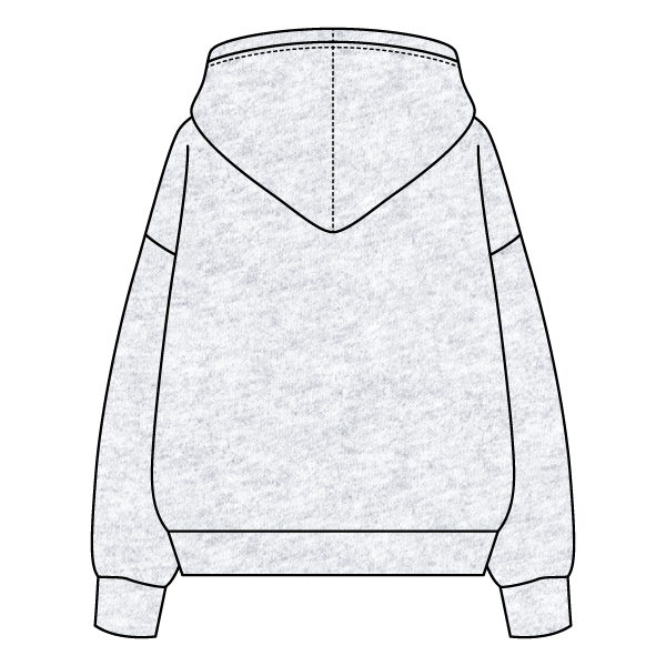 The Drop Cut Fleece Hooded Sweatshirt