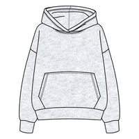 The Drop Cut Fleece Hooded Sweatshirt