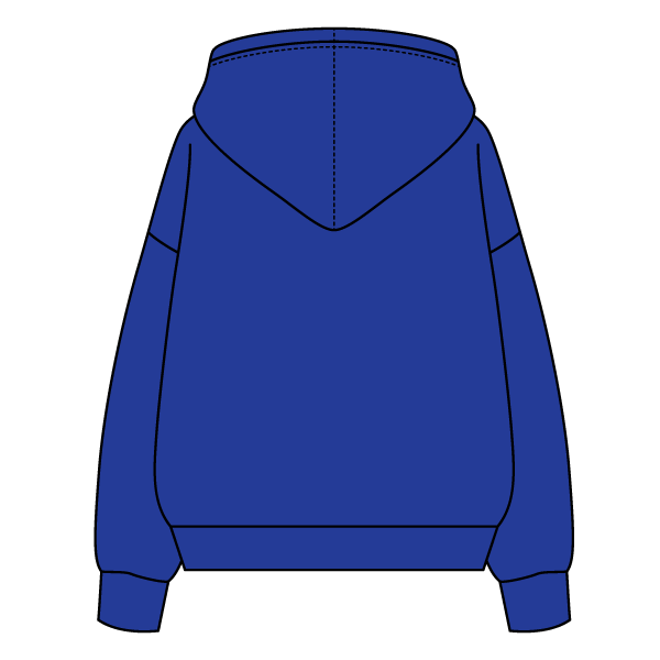 The Drop Cut Fleece Hooded Sweatshirt