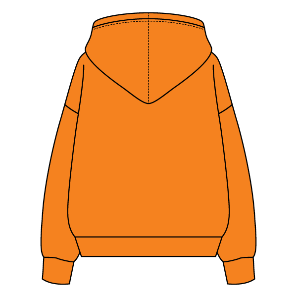 The Drop Cut Fleece Hooded Sweatshirt