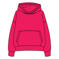 The Drop Cut Fleece Hooded Sweatshirt
