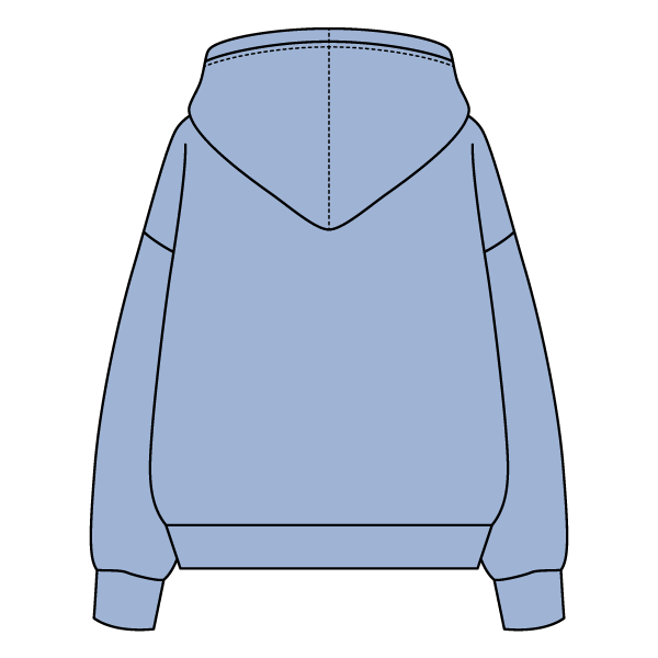 The Drop Cut Fleece Hooded Sweatshirt