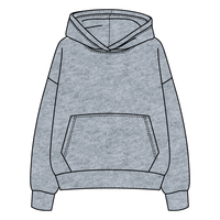 The Drop Cut Fleece Hooded Sweatshirt
