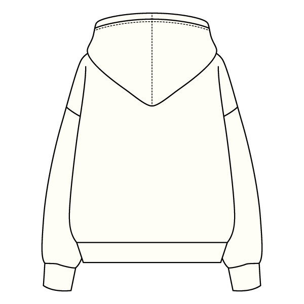 The Drop Cut Fleece Hooded Sweatshirt