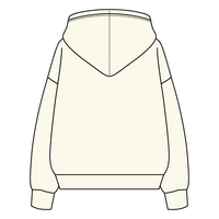 The Drop Cut Fleece Hooded Sweatshirt