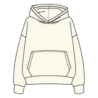 The Drop Cut Fleece Hooded Sweatshirt
