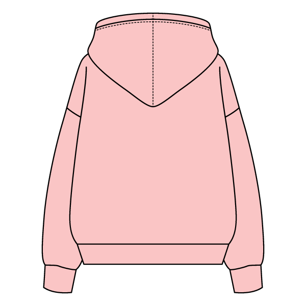 The Drop Cut Fleece Hooded Sweatshirt