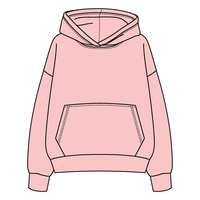 The Drop Cut Fleece Hooded Sweatshirt